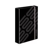 S-Cool Fascikla sa gumom Premium Fallin stars 31x24x4.5cm, SC2770, Crna