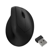 Keychron Keychron M5 Brezžična Ergonomična Miška 8K / BT / 2.4GHz / Črna / M5-A23, (5000129563)