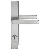 R.114.ZA.F1.TB3 je bezpečnostné kovanie kliky-kliky. 90mm Saten