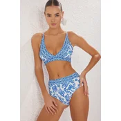 Trendyol Milla Ženski kupaci kostim Tbess25Bt00095, Plavi