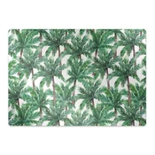 Decormat Zaščitna podloga za stol Tropske palme 120x90 cm 2 cm