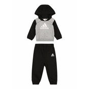 Trenirka za dojenčka adidas I CB FTOG črna barva, IV7388