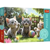 TREFL Puzzle Male mace - 60 delova