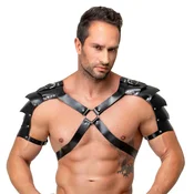 Zado Leather Chest & Shoulders Harness 2010283 Black S/M/L
