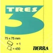 shumee TRES Rumena kocka 75 mm x 75 mm 400k 4298