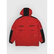 Salty Crew Pilot Jacket washed red