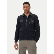 Aeronautica Militare Bomber jakna 252AM1380UL00902 Mornarsko modra Regular Fit