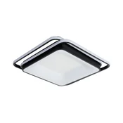 Brilagi - Zatemnjiva LED stropna svetilka IRIS LED/102W/230V 50x50 cm črna + daljinski upravljalnik