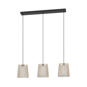 Eglo 900903 - Luster na sajli FATTORIA 3xE27/25W/230V