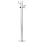 vidaXL Vrtni vodni stolp iz aluminija 95 cm