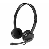 CANARY GO, Stereo Headset with Volume Control, 3.5mm Stereo, Black