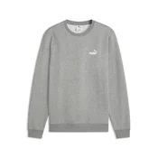 PUMA Essentials No. 1 Logo Crew Sweatshirt Men, Clothing, Medium Gray Heather, XL