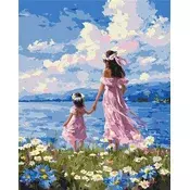 Rayher. Slikanje po številkah, Mother and daughter