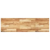 Vidaxl Viseča polica 160x40x2 cm oljni premaz trden akacijev les