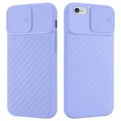Cadorabo CADORABO Ohišje, združljiv z Apple v Matt Purple - zaščitni pokrov iz fleksibilnega silikona TPU in z zaščito pred kamero, (20585354)