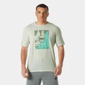 Helly Hansen HP RACE GRAPHIC T-SHIRT, moška majica, zelena 34419