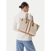 MICHAEL Michael Kors Nakupovalna torba  rjava / pastelno rumena