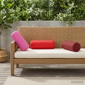 vidaXL Blazina 6 kos HEERLEN Roza O 15 x 40 cm Poliester