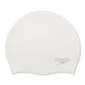 Speedo MOULDED SILC CAP AU, plavalna kapa, bela 8709841