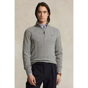 Polo Ralph Lauren Pulover svetlo siva