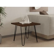 Hanah Home HANAH HOME Mahic - Walnut klubska mizica, (20864066)