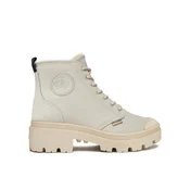 Palladium Pohodni čevlji Pallabase Nbk Zip Wl 98867-197-M Bela