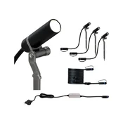 Paulmann Plug & Shine Plantini komplet 3 CH - Sodobni - antracitna, siva - Kovina