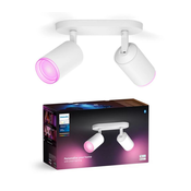Philips - LED RGBW prigušiva spot svetiljka Hue FUGATO 2xGU10/4,2W/230V bela