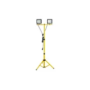 LED reflektor sa stalkom TIGRA 2xLED/50W/230V 4000K IP54 crna/žuta