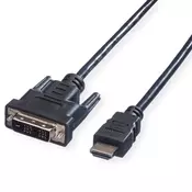 Secomp Value DVI (18+1) M to HDMI M 2.0m