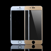 PREMIUM zaščitno kaljeno steklo za iPhone 6, 6S cel zaslon, zlat