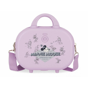 Jada Toys ABS Potovalni kozmetični kovček MINNIE MOUSE Happines Lila, 21x29x15cm, 9L, 3663923