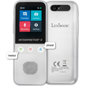 Alltoys Lexibook INTERPRETOR II glasovni prevajalnik za 137 jezikov s kamero