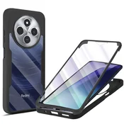 Hibridni Full body ovitek Techsuit ColorVerse 360 za Xiaomi Redmi 14C/Poco C75 - black