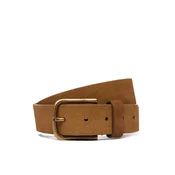 Calvin Klein Pas Round Buckle Suede 35Mm Fixed LV04D7070G Rjava