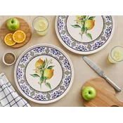 Hermia Set servisnih tanjira, 6 komada, Žuti