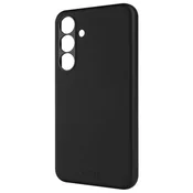 FIKSNO MagLeather MagSafe Galaxy S25+, črn FIXLM-1505-BK