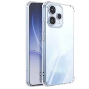 AVIZAR Ovitek za Oppo Reno 15 iz silikona z ojačanimi vogali, Prozorna, (5000274158)
