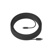Kabel Logitech Strong USB Cable, USB 3.1, 10m, grafitna barva