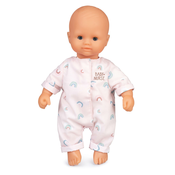 Bábika Natur Baby DAmour Baby Nurse Smoby mäkké telícko v pastelových dupackách 32 cm od 18 mes SM220103