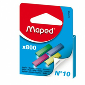 Spojnice za stroj Maped br. 10 1/800, u boji - sortirano