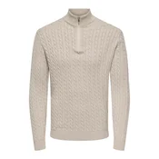 Only & Sons Pulover ONSLoui bež
