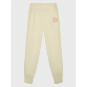Guess Spodnji del trenirke J2BQ12 KBEB0 Bež Regular Fit