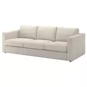 VIMLE Sofa trosed, Gunnared bež