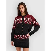 RVCA Fairislegan Cardigan washed black
