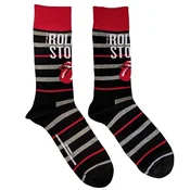 The Rolling Stones Logo & Tongue Black 40-45 Nogavice