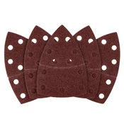 Brusilni papir z velcro, železo 102 x 152 mm, P40, 5 kosov, z 11 luknjami 58T300