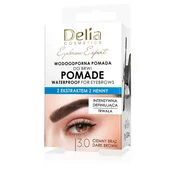shumee Delia Eyebrow Expert vodoodporna pomada za obrvi 3.0 temno rjava 7 g