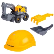 Set za igru Dickie Toys - Volvo Tough Excavator, 4 dijela