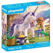 Playmobil Skupljivi jednorog sa sretnom lavandom vilom